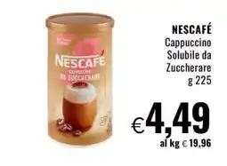 Famila NESCAFÉ Cappuccino Solubile da Zuccherare offerta