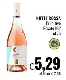 Famila NOTTE ROSSA Primitivo Rosato IGP offerta