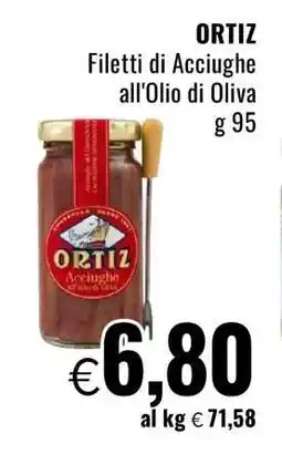 Famila ORTIZ Filetti di Acciughe all'Olio di Oliva offerta