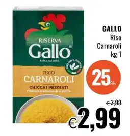 Famila GALLO Riso carnaroli offerta