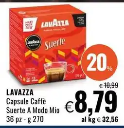 Famila LAVAZZA Capsule Caffè Suerte A Modo Mio offerta