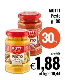 Famila Mutti Pesto offerta