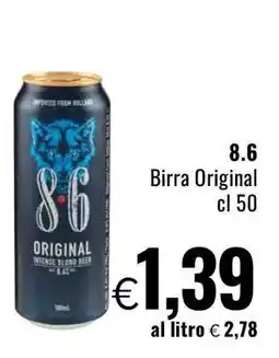 Famila 8.6 Birra Original offerta