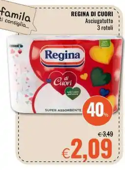 Famila Regina di Cuori offerta