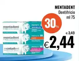 Famila Mentadent Dentifricio offerta