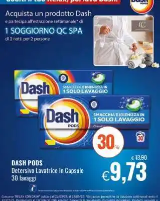 Famila DASH PODS offerta