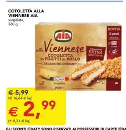 Esselunga COTOLETTA ALLA VIENNESE AIA offerta