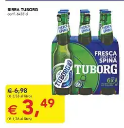 Esselunga Birra Tuborg offerta