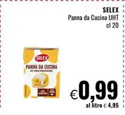 Famila SELEX Panna da Cucina UHT offerta