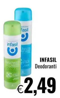 Famila INFASIL Deodoranti offerta