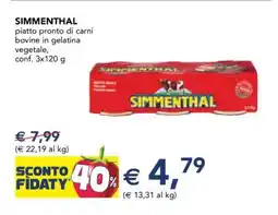 Esselunga SIMMENTHAL offerta