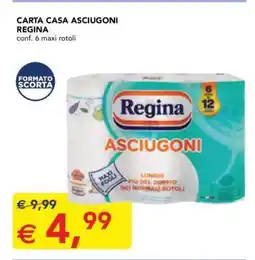 Esselunga Carta Casa Asciugoni Regina offerta
