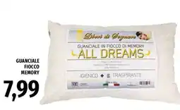 Famila GUANCIALE FIOCCO MEMORY offerta