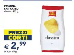 Esselunga Patatina San Carlo offerta