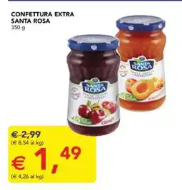 Esselunga Confettura Extra Santa Rosa offerta
