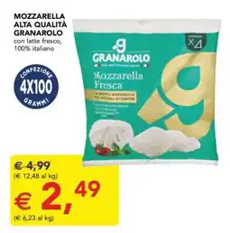 Esselunga Mozzarella Alta Qualità Granarolo offerta