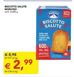Esselunga BISCOTTO SALUTE MONVISO offerta