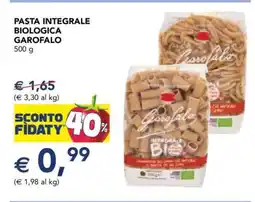 Esselunga PASTA INTEGRALE BIOLOGICA GAROFALO offerta