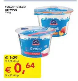 Esselunga Yogurt Greco Olympus offerta
