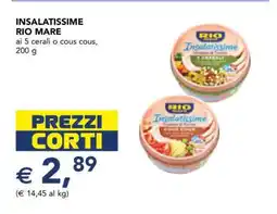 Esselunga Insalatissime Rio Mare offerta