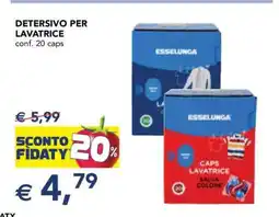 Esselunga DETERSIVO PER LAVATRICE offerta