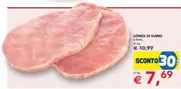 Esselunga Lonza Di Suino offerta