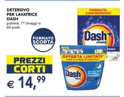 Esselunga Detersivo per lavatrice Dash offerta