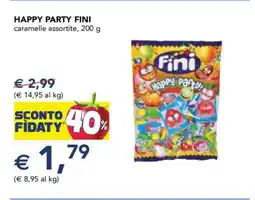 Esselunga HAPPY PARTY FINI offerta