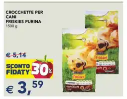 Esselunga CROCCHETTE PER CANI FRISKIES PURINA offerta