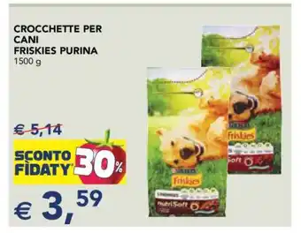 Esselunga CROCCHETTE PER CANI FRISKIES PURINA offerta