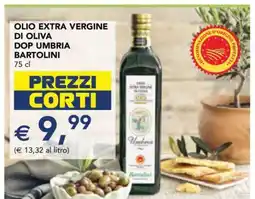 Esselunga OLIO EXTRA VERGINE DI OLIVA DOP UMBRIA BARTOLINI offerta