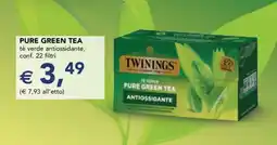 Esselunga PURE GREEN TEA offerta