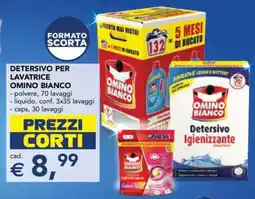 Esselunga Detersivo per lavatrice Omino Bianco offerta