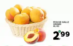 Extra Supermercati Pesche gialle grandi offerta