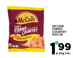 Extra Supermercati Mccain forno country offerta