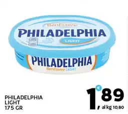 Extra Supermercati Philadelphia light offerta