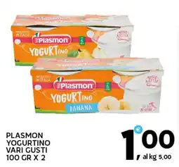 Extra Supermercati Plasmon yogurtino vari gusti offerta