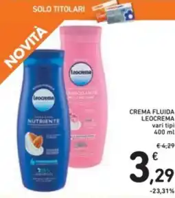 Crema fluida leocrema vari tipi