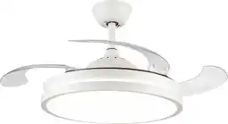 MD Discount VENTILATORE DA SOFFITTO A LED offerta