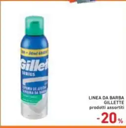 Spazio Conad Linea da barba gillette prodotti assortiti offerta