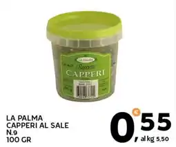 Extra Supermercati La palma capperi al sale n.9 offerta