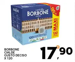 Extra Supermercati Borbone cialde gusto deciso x 120 offerta