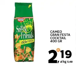 Extra Supermercati Cameo gran festa cocktail offerta