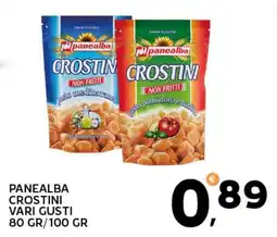 Extra Supermercati Panealba crostini vari gusti offerta