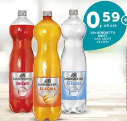 Extra Supermercati San benedetto bibite vari gusti offerta