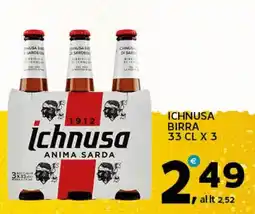 Extra Supermercati Ichnusa birra offerta