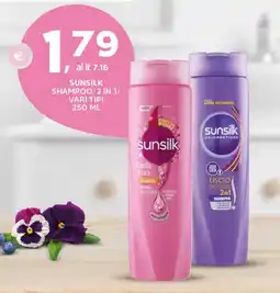 Extra Supermercati Sunsilk shampoo/2 in 1/ vari tipi offerta