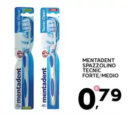 Extra Supermercati Mentadent spazzolino tecnic forte/medio offerta