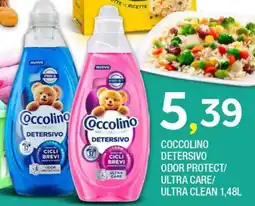 Al Discount Coccolino detersivo odor protect/ ultra care/ ultra clean offerta