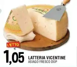 Al Discount Latteria vicentine asiago fresco dop offerta